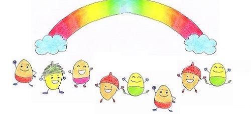 虹の挿絵